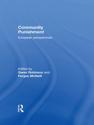 cover image of Community Punishment